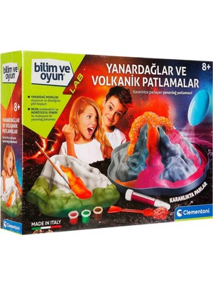 Clementoni Bilim ve Oyun Yanardağlar ve Volkanik Patlamalar