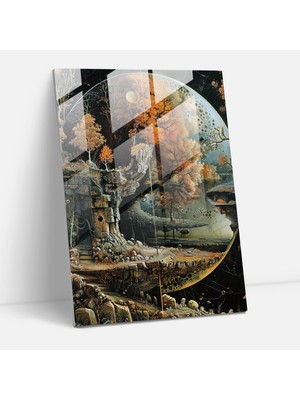 Popcasso Doğa Manzaralı Kanvas Tablo - Oturma Odası Dekorasyonu Için Mükemmel Seçenek