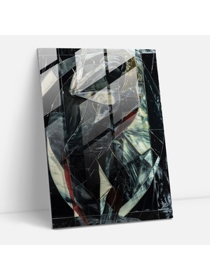 Popcasso Dinamik Oranlar Maniyerizm Cam Tablo Sanatı - Ev Dekorasyonu Modern Sanat