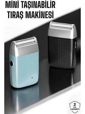 Calperia Tıraş Makinesi Islak ve Kuru Kullanıma Uygun Kablosuz Taşınabilir