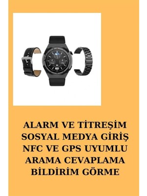 Calperia Ucuz Kaliteli Akıllı Saat ve Powerbank Bluetooth Kulaklık 5.1 Stereo Anc Özelliği