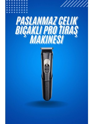 Calperia Ense Kesme Makinesi Şarjlı Saç Sakal Tıraş Makinesi Taşınabilir