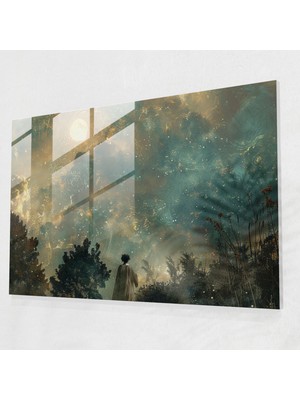 Popcasso Pre-Rafalist Fraternity Cam Tablo Sanatı - Modern Tarzda Cam Tablo