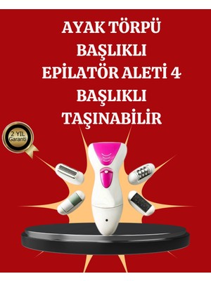 Calperia Çok Amaçlı Kadın Bakım Seti Epilasyon ve Törpü