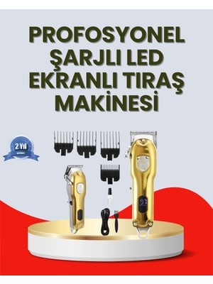 Calperia Çok Fonksiyonlu Saç, Sakal ve Vücut Için Tıraş Makinesi