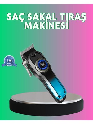 Calperia 4 Limit Tarağı ve Ayarlanabilir Kesim Uzunluğu Saç Makinesi