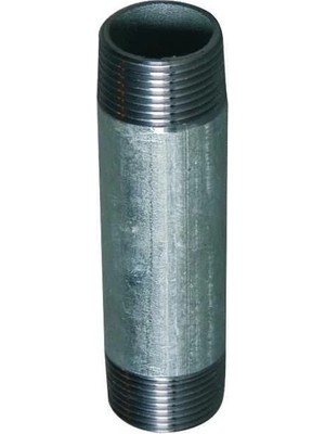 Nacario Mey Ithalat® Galvanizli Boru Uzatma Pasolu 1 Lik 30 cm