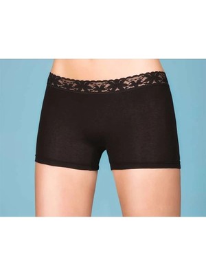 Pileli Store Dantelli Kadın Boxer 2103