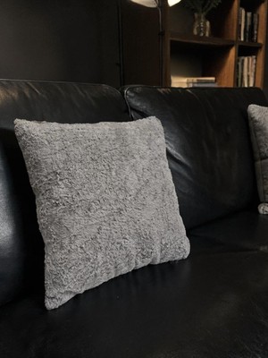 FRAMGAN Tüy Dökmeyen Premium Kırlent Ultra Yumuşak Pofuduk Lüks Görünüm