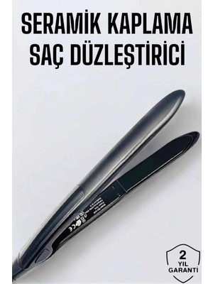 Calperia Saç Düzleştirici LED Ekranlı Isı Ayarlı Seramik Kaplama Profesyonel