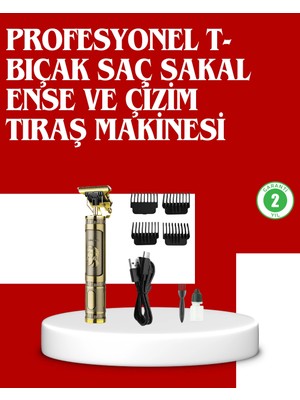 Calperia Daling Profesyonel Tıraş Makinesi Islak ve Kuru Kullanım