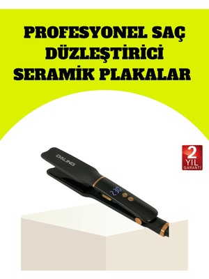 Calperia Saç Düzleştirici 30 Saniyede Isınma Hafif ve Portatif Tasarım