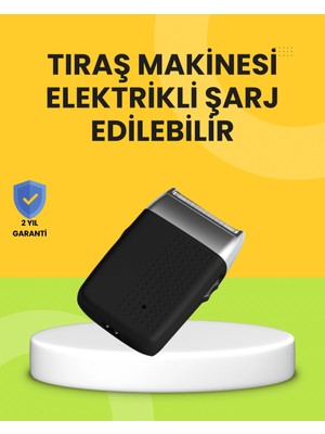 Calperia Sessiz, Güçlü ve Şık: Erkeklere Özel Şarjlı Tıraş Makinesi