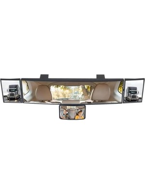 Cekar Store Dışbükey Geniş Açılı Araç Dikiz Aynası Ayarlanabilir Kör Nokta Aynası Araç Içi Kontrol Aynası