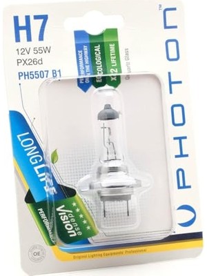 Cekar Store Ampul H7 12V 55W Blister Pht PH5507 B1