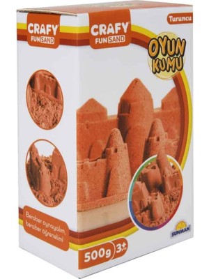 Sunman S00002239 Oyun Kumu 500GR.TURUNCU-SUN