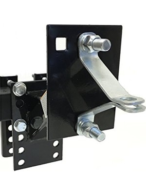 Cekar Store 80071 Toz Boya Siyah Römork Yedek Taşıyıcı Lastik Kilitleme Braketli