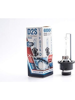 Cekar Store Photon Ampul D2S 6000K +%50 Fazla Işık Xenon Pht PH4542