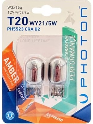 Cekar Store Blister Minyatür Serisi Chrome T10 PH5523 Cra B2 Turuncu