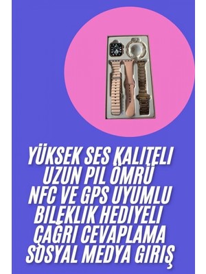 Pileli Store Genç Kızlara Özel Akıllı Saat 41 mm Çağrı Cevaplayabilen Nfc ve Gps Uyumlu