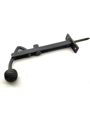 Uslucan Alışveriş Antika Tarz Dekoratif Pirinç Ayarlı Panjur Stoperi - 150X55 Mm, Oksit