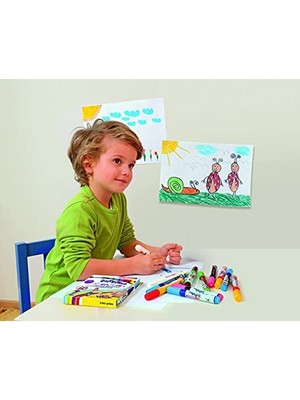 Cekar Store Edding 13 Funtastics Magic Marker Kalem – Renkli – 8 Kalem – Yuvarlak Uç 2 – 4 mm – Çocuklar Için Sihirli Renk Değişimli Renkli Kalemler, Çocuklar Için Hediye Fikri