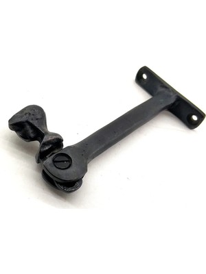 Uslucan Alışveriş Antika Tarz Dekoratif Pirinç Kafalı Panjur Stoperi - 105X55 Mm, Oksit