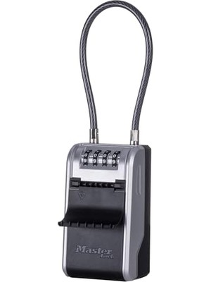 Cekar Store Master Lock Yüksek Kapasiteli Anahtar Kilit Kutusu, Kombinasyon Kadran, Çıkarılabilir Kablo