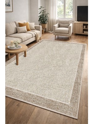 Lioara Home Modern Desen Dijital Baskılı Halı – Kaymaz Taban, Leke Tutmaz, Salon & Oturma Odası Için