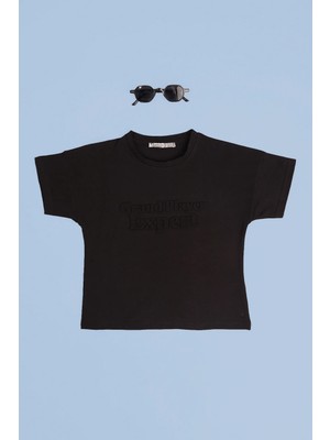 FullaModa Grand Player Expert Kabartmalı Erkek Çocuk Tişört