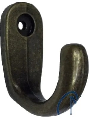 Uslucan Alışveriş Büyük Tekli Fincan Askı, Dekor Askısı - Antik, 12X23X30 mm
