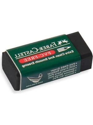 Cekar Store Faber-Castell Siyah Silgi, 30’lu, Kurşun Kalem Izlerini Kolayca Silen, Yumuşak ve Dayanıklı Yapı, Doğa Dostu Tasarım