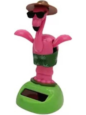 Renas Store Güneş Enerjili Solar Sallanan Flamingo