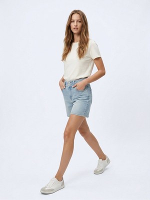 LTB Becky x Mid Indigo Şort