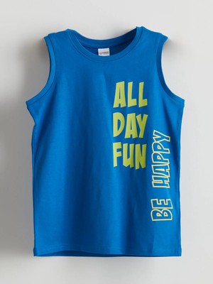 Lc Waikiki Yeni Sezon Bisiklet Yaka Erkek Çocuk Pijama Üst