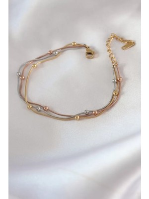 Renas Store Çelik Mix Renk Kadın Bileklik - TJ-BB5438