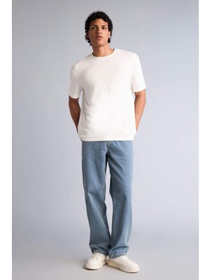 DeFacto Wide Leg Normal Bel Geniş Paça Jean Pantolon H6702AX26SM