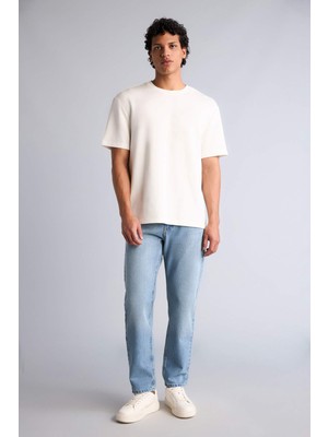 DeFacto %100 Pamuk Slim Tapered Fit Pantolon H6594AX26SM