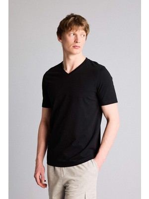 DeFacto Esnek Kumaş Basic TIŞÖRT D7938AX26SP