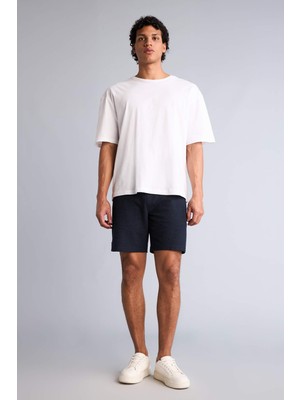 DeFacto Slim Fit Dar Paça Şort W7965AZ26SM