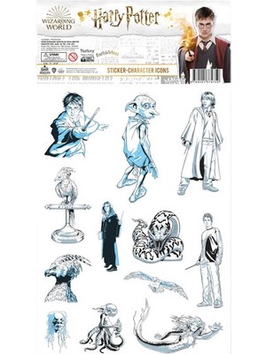 Sihir Dükkanı Harry Potter Karakterleri Sticker Set