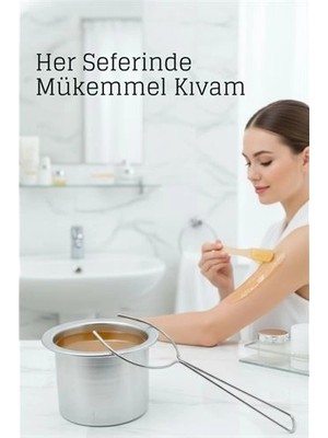 SHC4200 Profesyonel Alüminyum Ağda Cezvesi – Tüm Ağda Makineleriyle Uyumlu, Isıya Dayanıklı 71