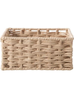 Mudo Home GINA NATUREL DÜZENLEYİCİ SEPET 22X22X10 CM