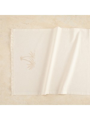 Mudo Home TROPIC NAKIŞLI RUNNER EKRU 50X130