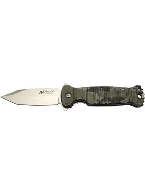 SHC4200 Mtech Nano 4-8-2 Gri Kamp Çakı 21,5cm - Manuel, Kemerlikli