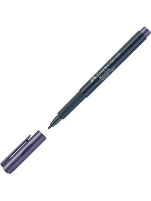 Faber-Castell Metalik Markör Kalem Lavanta (10 Lu Paket) 5040160736000
