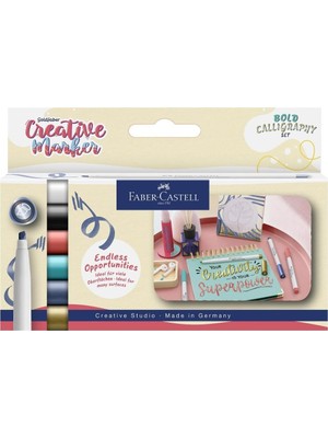 Faber-Castell Markör Kalem Creative 1.5 Soft L 6 Renk 5010160906000