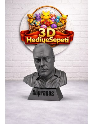3D Hediye Sepeti Tony Soprano Büst