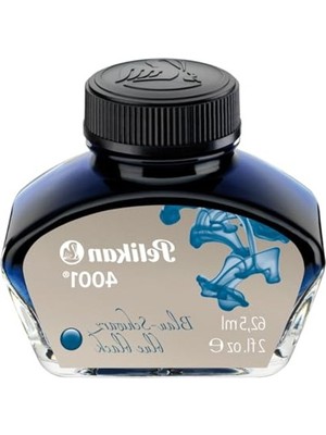 Cekar Store Pelikan Mürekkep Serisi 4001 62,5 ml Mavi Siyah Mürekkep