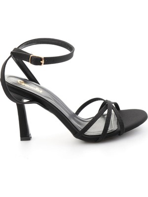 Bambi Mat Siyah  Kadın Sandalet K05726012538